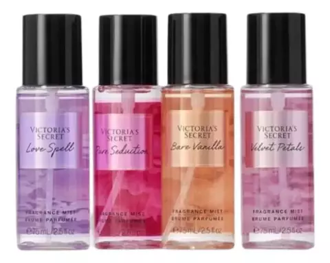 KIT VICTORIA'S 4 MINI BODY SPLASH