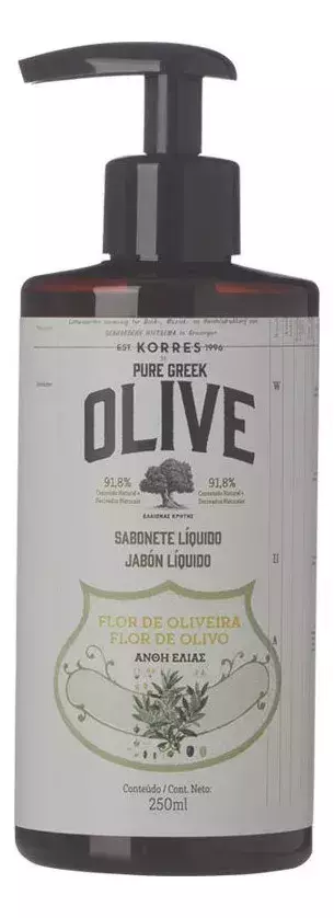 SABONETE LIQUIDO KORRES FLOR DE OLIVEIRA