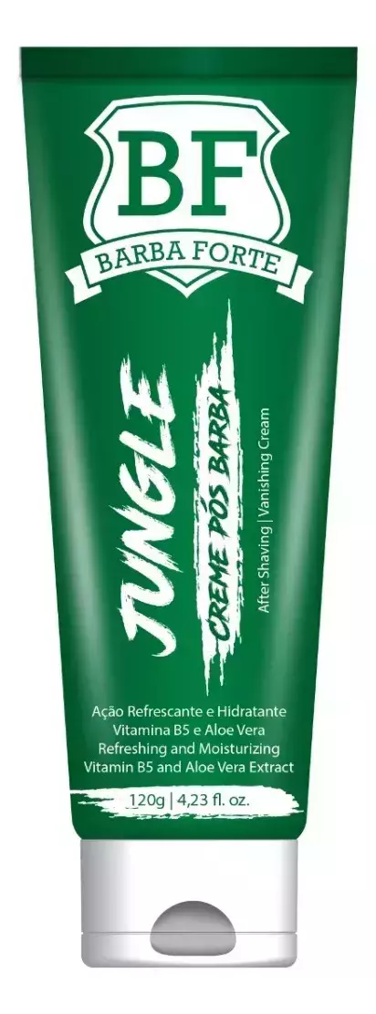 CREME POS BARBA BARBA FORTE JUNGLE 120G