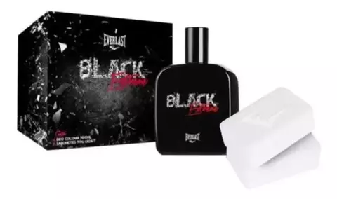 KIT EVERLAST BLACK EXTREME PERFUME + SABONETE
