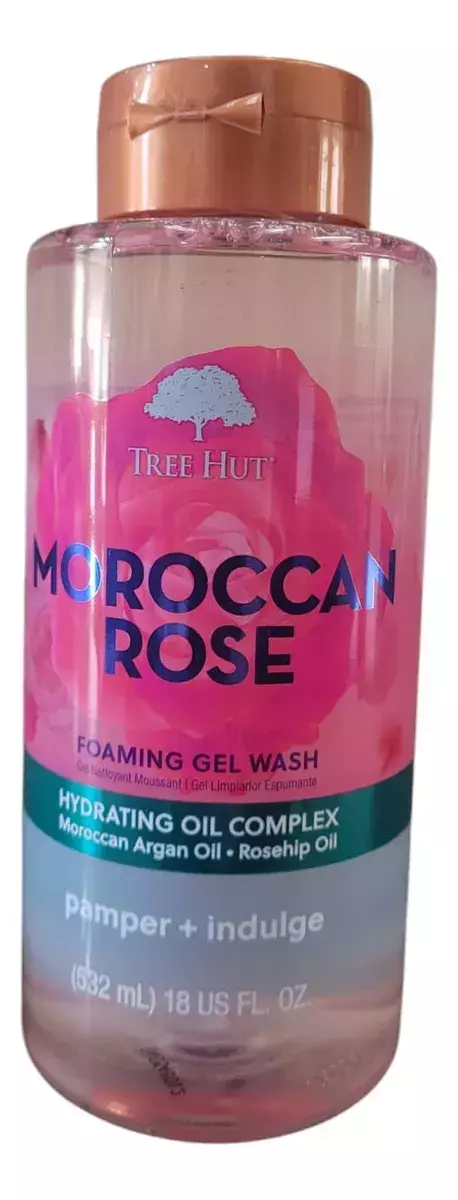 GEL DE BANHO TREE HUT MOROCCAN ROSE
