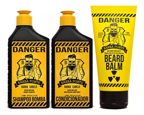 KIT SHAMPOO + BALM BARBA FORTE