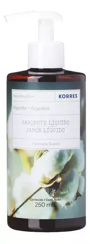 SABONETE LIQUIDO KORRES ALGODÃO