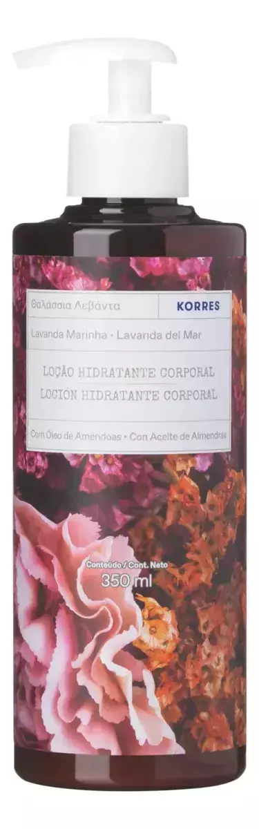 LOÇÃO HIDRATANTE KORRES LAVANDA MARINHA