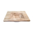 Mesada luna de travertino reconstituido 50x40cm - comprar online