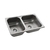 Pileta de cocina sobre mesada - VESTA 305E en internet