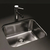 Pileta de acero para cocina - comprar online