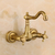 Grifería de pared doble comando vintage - comprar online