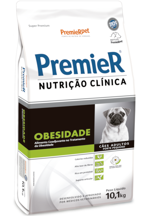 PREMIER CAES OBESIDADE PEQ PORTE 10,1 KG - comprar online