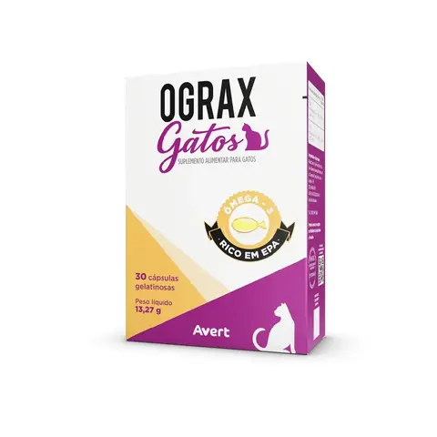 OGRAX GATOS 30 CAPSULAS
