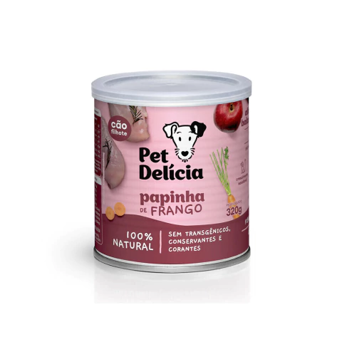 PET DELICIA CAO PAPINHA FRANGO 320G - comprar online