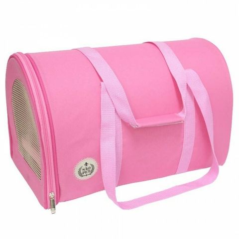 BOLSA REDONDA NYLON BAGL2- 45X26X30 ROSA SÃO PET - comprar online