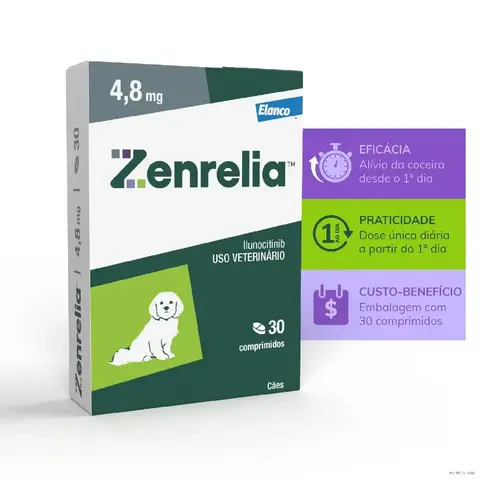 ZENRELIA 4,8 MG CX 30 COMP - ELANCO