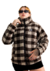 Jaqueta New Alicia Xadrez Marrom e Preto - comprar online