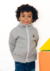 Jaqueta Kids Cris Matelassê Cinza - Kay Malhas