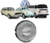 FAROL VW FUSCA/ KOMBI 76/96 PASSAT 77/78 H4LENTE VIDRO CARCACA E SUPORTE EM PLASTICO REFORCADO LIGHT WAY HM6066 - Saara Auto Peças