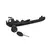 MACANETA EXTERNA VW GOL 87/96 SANTANA/VOYAGE PRETO FOSCO COM FRISO PRETO E CHAVES L/D 20486