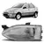 FAROL FIAT PALIO 96/00 MASCARA CROMADA LENTE DE VIDRO FITAM LADO ESQUERDO