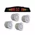 SENSOR DE ESTACIONAMENTO COR PRATA 4 PONTOS DISPLAY UNIVERSAL KX3 ECO - comprar online