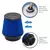 FILTRO AR ESPORTIVO CONICO SLASH 52MM AZUL E BORRACHA PRETA MOTORES ATE 1.6 ALTURA 80mm SPECTRUM 8800052