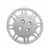 CALOTA FIAT UNO SMART 01 APLICACAO UNO/ PALIO ARO 13 PRATA CUBO BAIXO FIXACAO PARAFUSO 006CBPTAU
