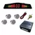 SENSOR DE ESTACIONAMENTO COR PRATA 4 PONTOS DISPLAY UNIVERSAL KX3 ECO