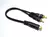 CABO Y RCA PRETO OURO 2 MACHO 1 FEMEA 2M/1F EMBORRACHADO 0,20CM PERMAK - comprar online