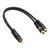 CABO Y RCA PRETO 2 FEMEA 1 MACHO 2F/1M PRETO POSITRON