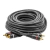 CABO RCA 5 METROS PRETO BLINDADO PROFISSIONAL PMK80