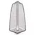 ANTENA TUBARAO PRATA DECORATIVA UNIVERSAL SERAUTO 17069 - Saara Auto Peças