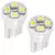 LAMPADA LEDS PINGAO T10 12V 4 LEDS MULTIQUALITA WDC0838