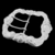 Rectangular floral buckle on internet