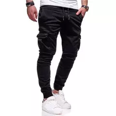 Saia Bento casual justa, comprimento do joelho, Sarja Skate Jogger, 2023, 6 bols - Celebrar Shop