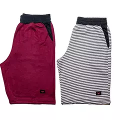 Imagem do Kit 2 Bermudas de Moletom Reffine