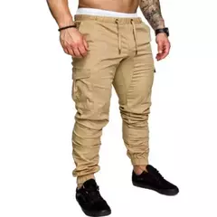 Saia Bento casual justa, comprimento do joelho, Sarja Skate Jogger, 2023, 6 bols