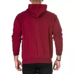Kit Conjunto de Moletom Masculino Casual Flanelado com Capuz + Boné do P ao G1 - comprar online