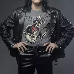 Camiseta Masculina GuGi Rocking Esqueleto Rockeiro Caveira Tocando Guitarra