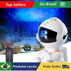 Mini Astronauta Projetor Galaxy Star Lights Estrelas Nebulosa Estrelado - comprar online