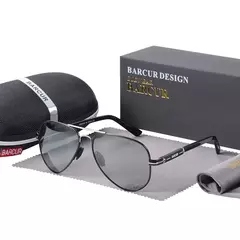BARCUR-Óculos de sol polarizados para homens, acessórios para óculos, conduç - Celebrar Shop