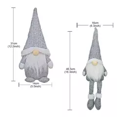 Gnome natal boneca sem rosto feliz natal decorações para casa 2024 cristmas or - loja online