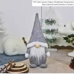 Gnome natal boneca sem rosto feliz natal decorações para casa 2024 cristmas or - loja online