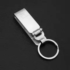 Chaveiro de aço inoxidável anti-perdas, chaveiro destacável para chaves, - loja online