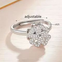 Clássico de cristal trevo folha pingente colar para senhora presente aniversár