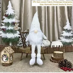 Gnome natal boneca sem rosto feliz natal decorações para casa 2024 cristmas or - loja online