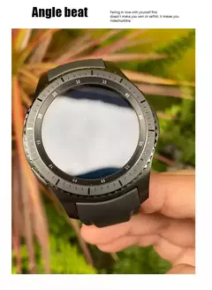Pulseira de relógio de borracha de silicone, extremidade curva, adequada para H - comprar online