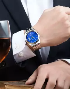 Imagem do Relógio de quartzo impermeável de luxo masculino