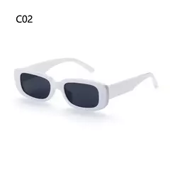 Óculos de sol retrô pequeno retângulo para mulheres, óculos de sol, proteção UV400, óculos, verão, viagens, praia, moda, óculos - Celebrar Shop