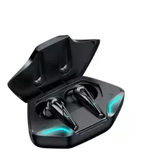 Fone de ouvido sem fio para jogos, esportivo, bluetooth, estéreo, tws, música,