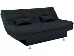 Sofá-cama 3 Lugares Casal Reclinável Veludo Matrix Salomé na internet