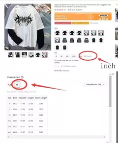 Camiseta estampada com letra relâmpago feminina, Y2K, gótica, punk na internet